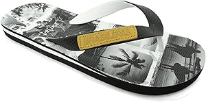 BRASILERAS Chanclas de Playa-Gin Surf Suela Antideslizante del 39 al 46. Hombre para Interior/Exterior. Zapatos de Piscina