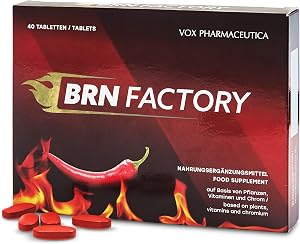 BRN Facory. 40 tabletas rojas para alcanzar los resultados deseados m&aacute;s r&aacute;pido. Formulaci&oacute;n creada en sinergia con la naturaleza. Paquete para 20 d&iacute;as. (Hierbas fl.)