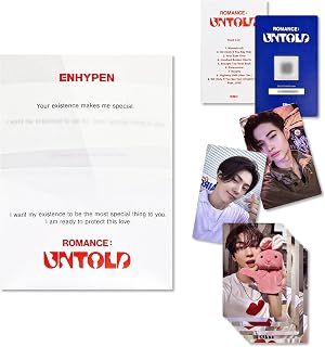 ENHYPEN - 2nd full album [ROMANCE : UNTOLD] (Weverse Albums ver.) Package + QR Card + Photocard + 2 Pin Badges + 4 Extra Photocards