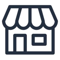 etterr Soporte para vinilos de pared (Negro)