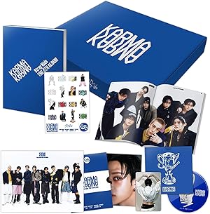 Stray-Kids - The 4th Album [KARMA] (CEREMONY Ver.) Outbox + Photobook + Photo Postcard Set R + Removable Sticker + Mini poster + 2 Pin Badges + 5 Extra Photocards