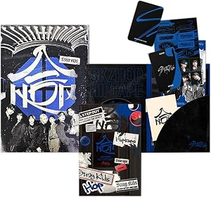 StrayKids - SKZHOP HIPTAPE '合 (HOP)' (Limited HIPTAPE Ver.) Outbox + Photobook R + Photocard + Sticker + Unit Photocard + Mini Poster + 2 Pin Badges + 5 Extra Photocards