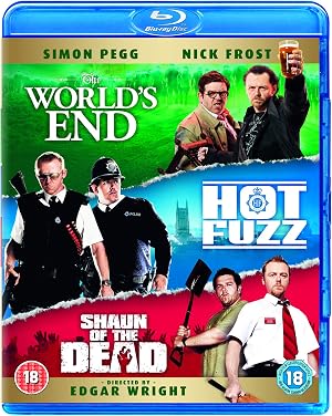 Three Flavours Cornetto Trilogy: The World's End / Hot Fuzz / Shaun of the Dead [Blu-ray] [Reino Unido]